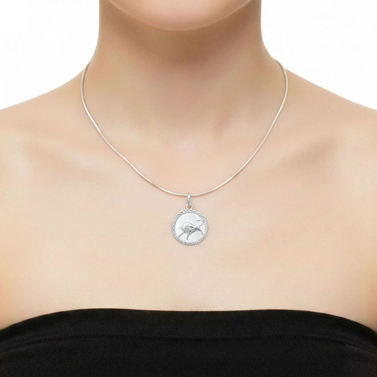 Ciondolo Toro – Segno zodiacale n°2 – Argento