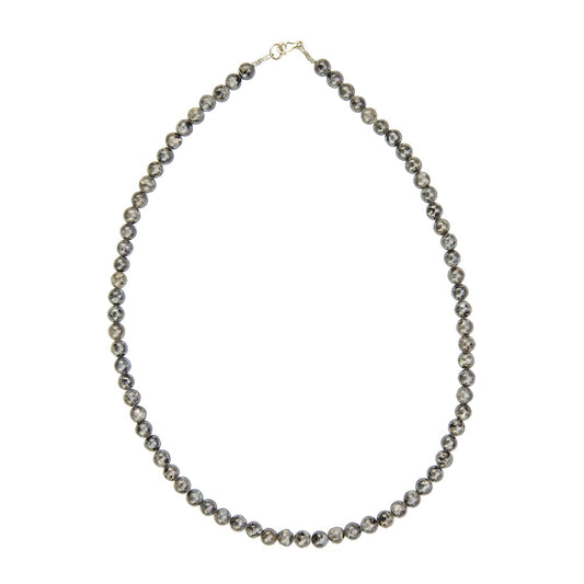 Collana in labradorite con inclusioni – Perle sferiche da 6 mm