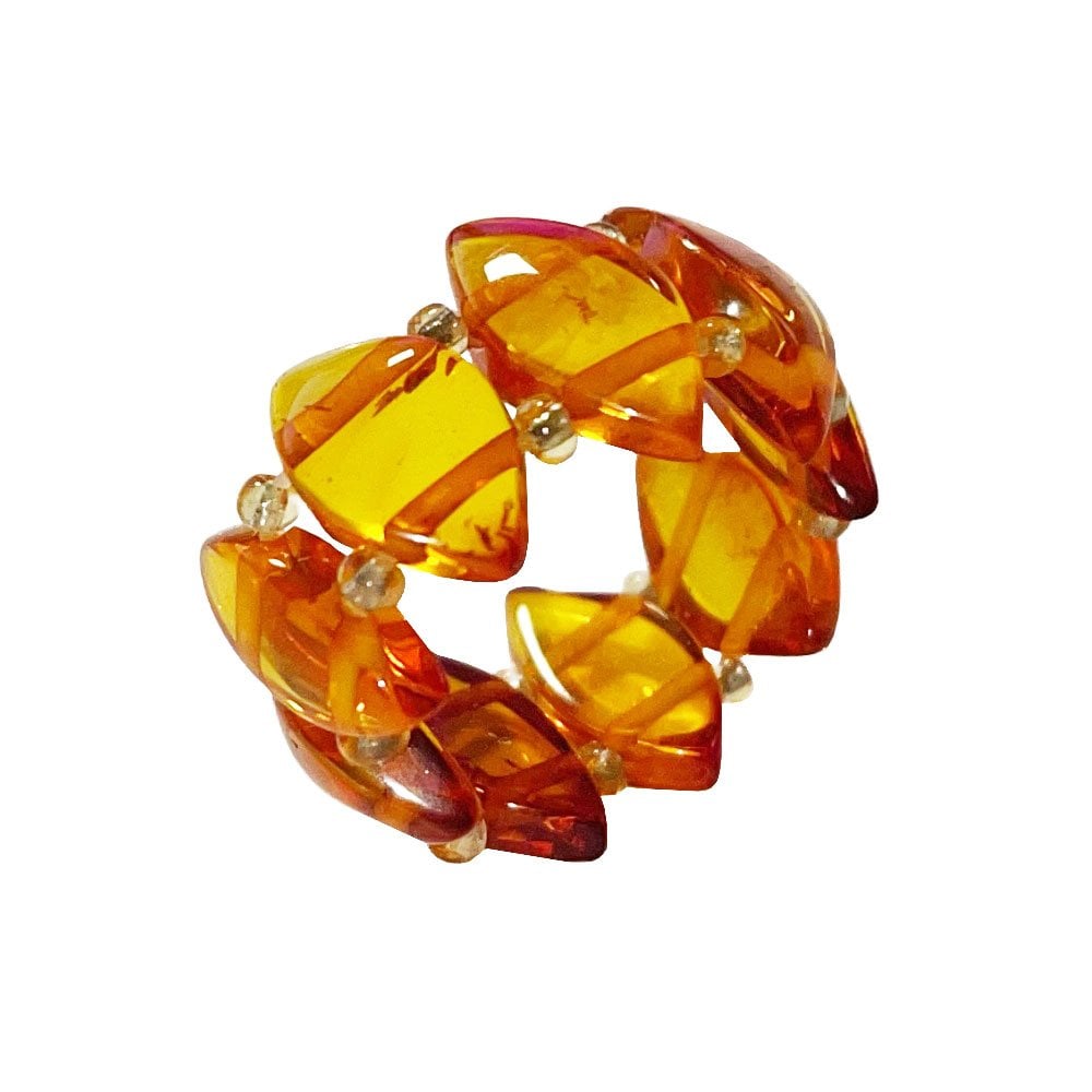 Anello in ambra baltica – taglia 56 à 64