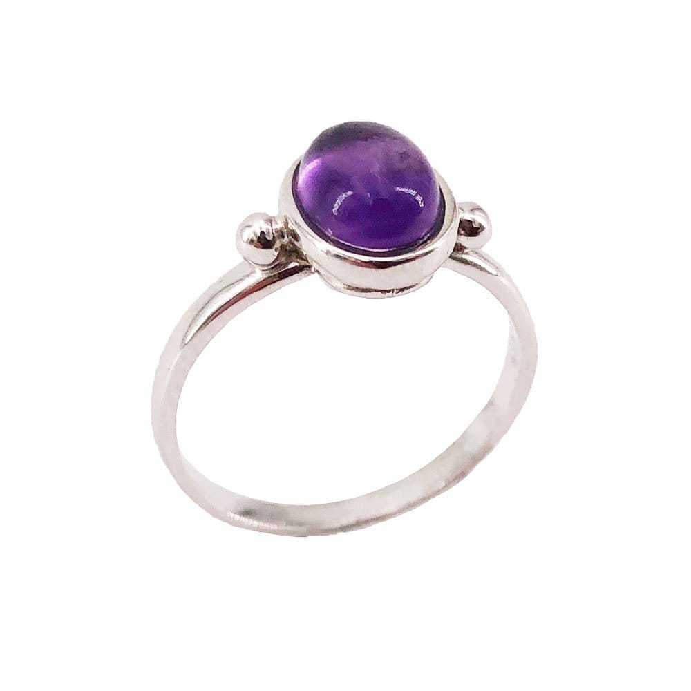 Anello in ametista Camille – Argento 925