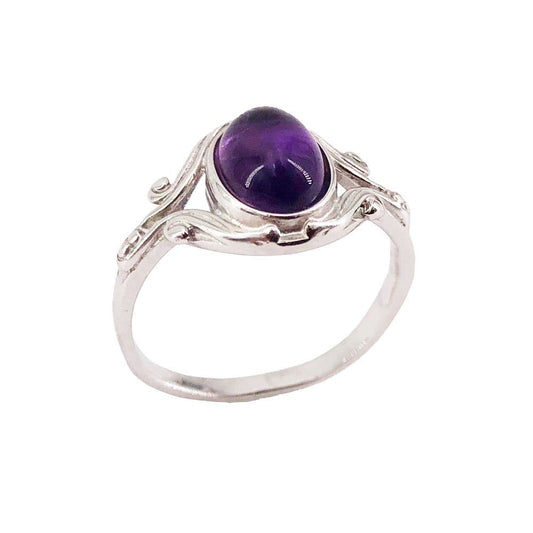 Anello in ametista Honorine – Argento 925