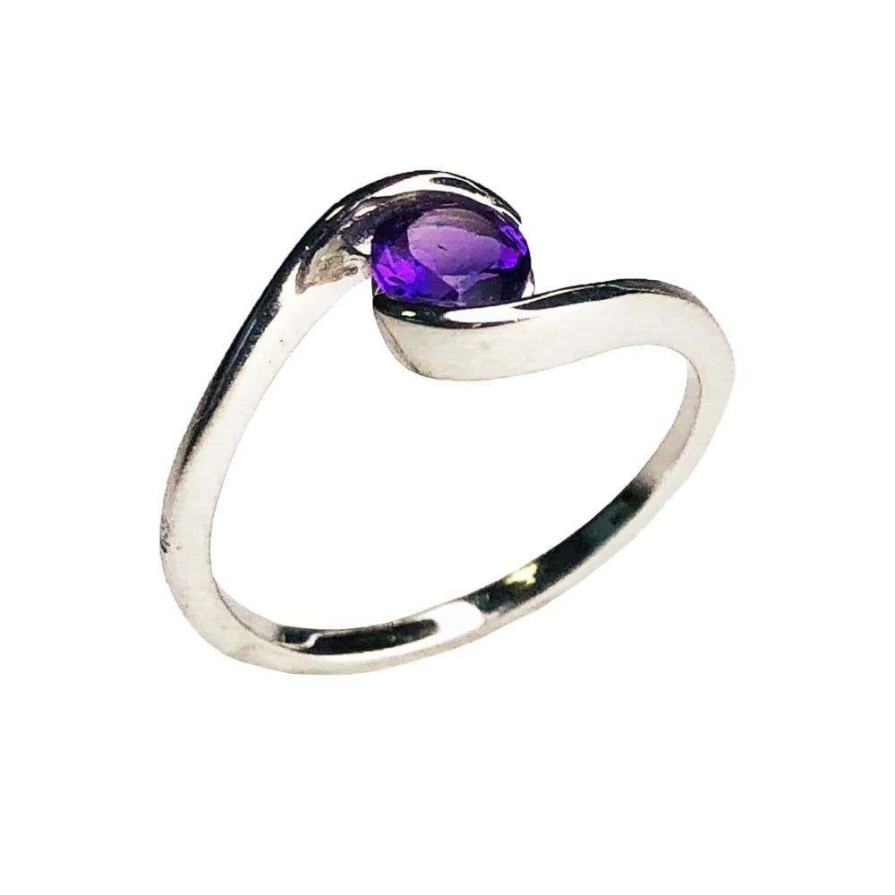 Anello in ametista Doriane – Argento 925