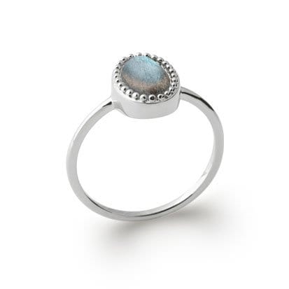 Anello in labradorite Alexandra – Argento 925