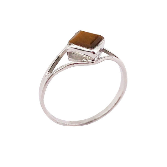 Anello in occhio di tigre Elisabeth – Argento 925