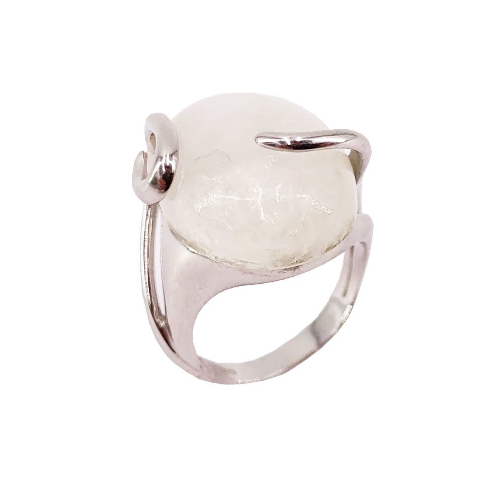 Anello in pietra di luna Océane – Argento 925