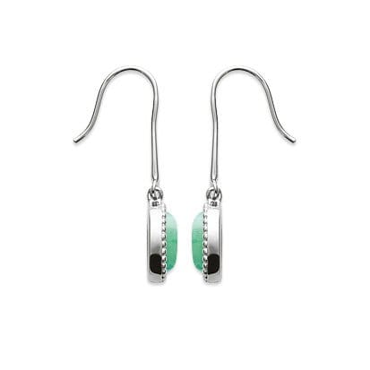 Orecchini in avventurina Alexandra – Argento 925