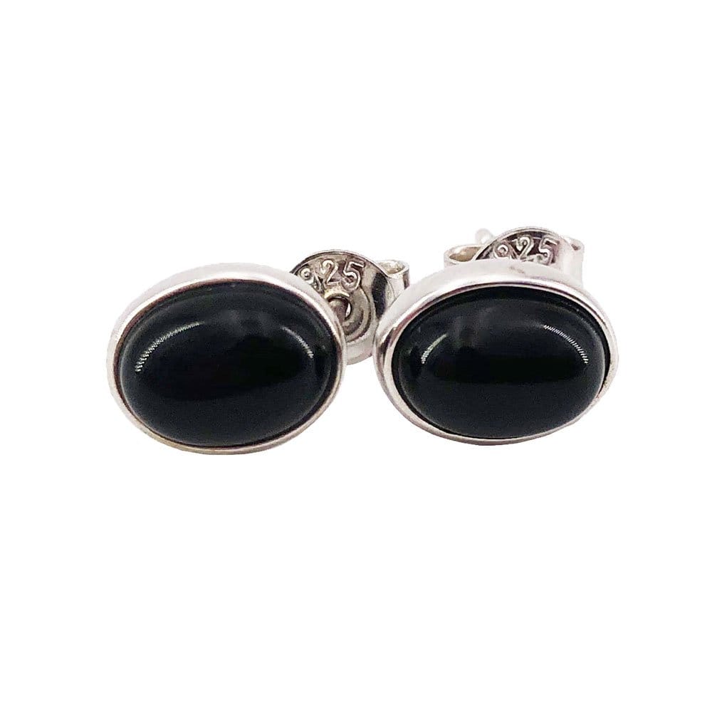 Orecchini in onice nero Camille – Argento 925