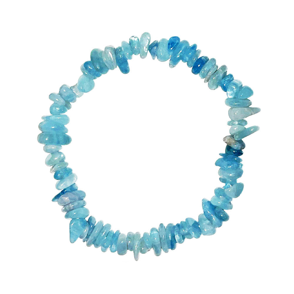 Bracciale in acquamarina – Barocco 19 cm