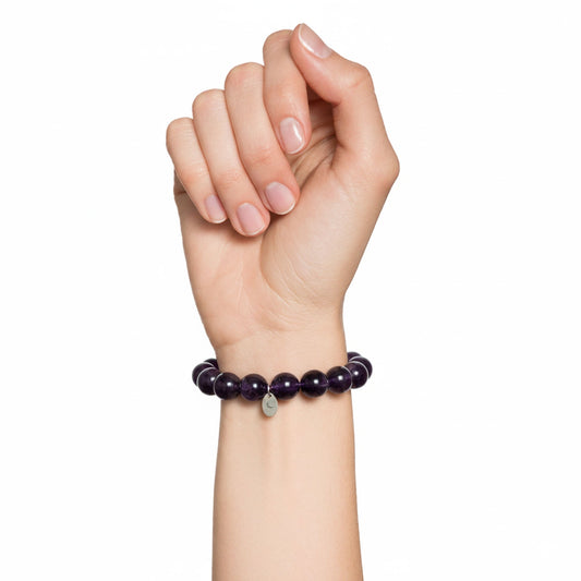 bracciale-in-ametista-perle-da-14-mm