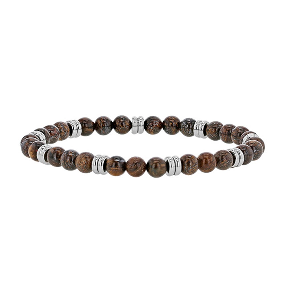 Bracciale in bronzite per lui – Ref. F01-623