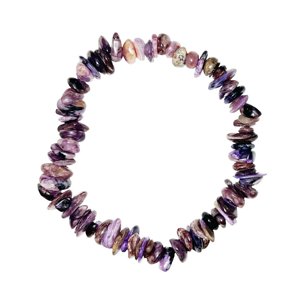 Bracciale in charoite – Barocco 19 cm
