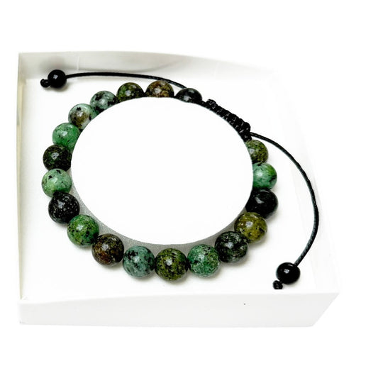 bracciale-in-crisocolla-perle-sferiche-da-8-mm-cordoncino-regolabile