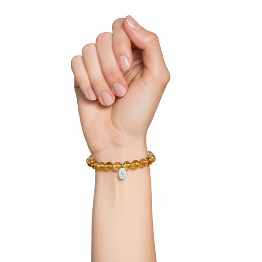 bracciale-in-citrino-perle-da-8-mm