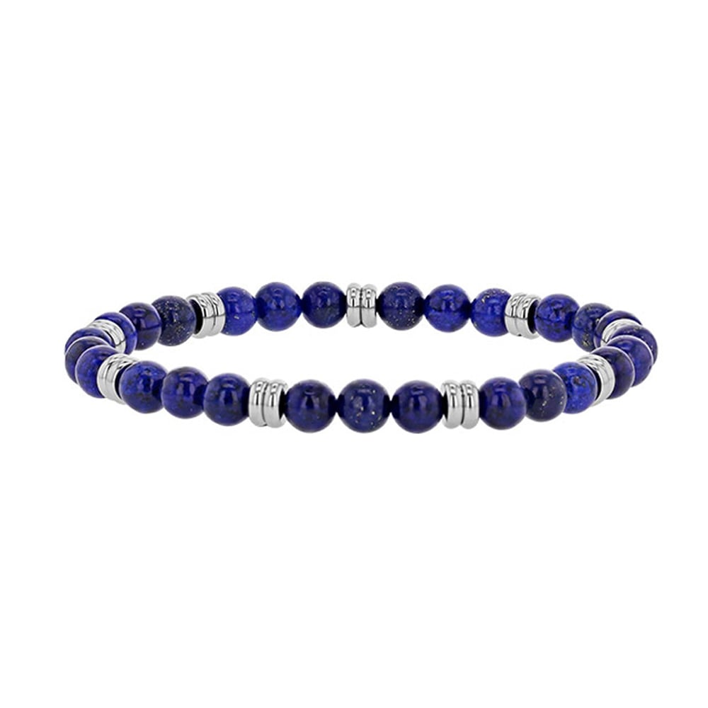 Bracciale in lapislazzuli per lui – Ref. F01-623