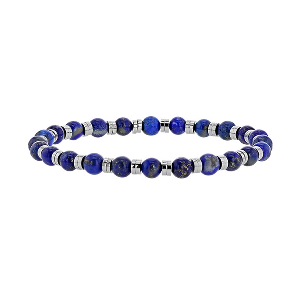 Bracciale in lapislazzuli per lui – Ref. F01-627