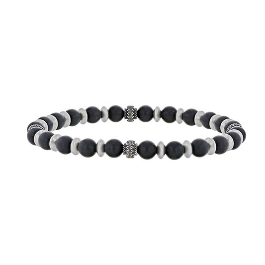 Bracciale in onice per lui – Ref. F01-596