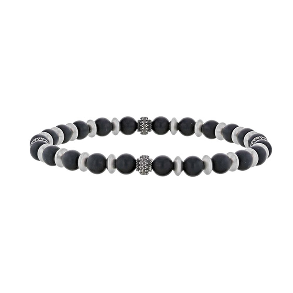 Bracciale in onice per lui – Ref. F01-596