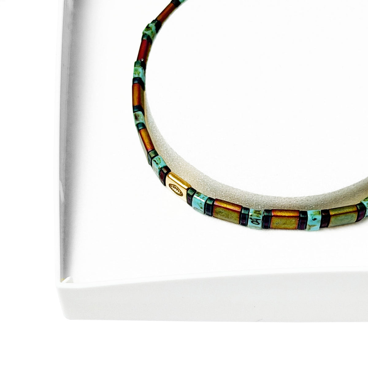 Bracciale in perle miyuki per lei e per lui – Ref. 73