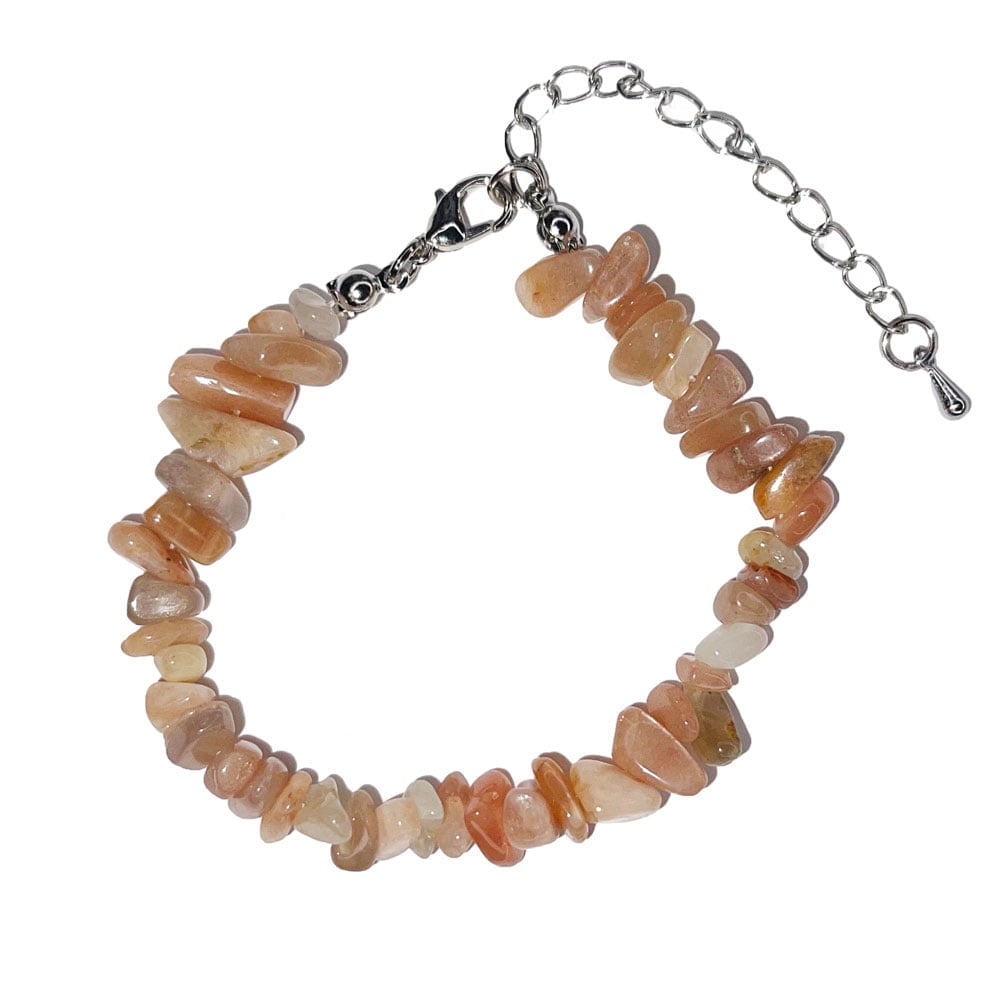 Bracciale in pietra del sole – Barocco con chiusura – da 19 a 23 cm