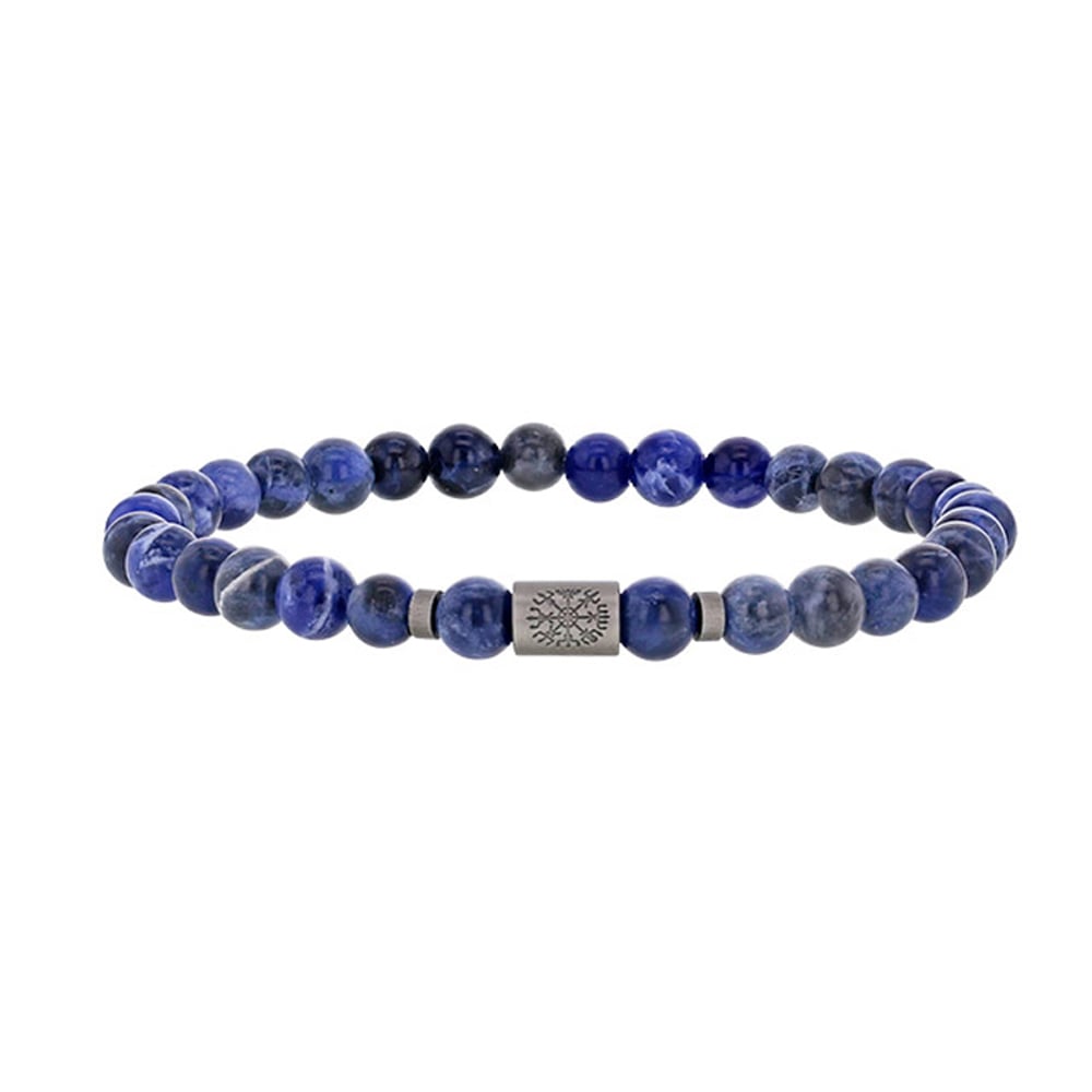 Bracciale in sodalite per lui – Ref. F01-624