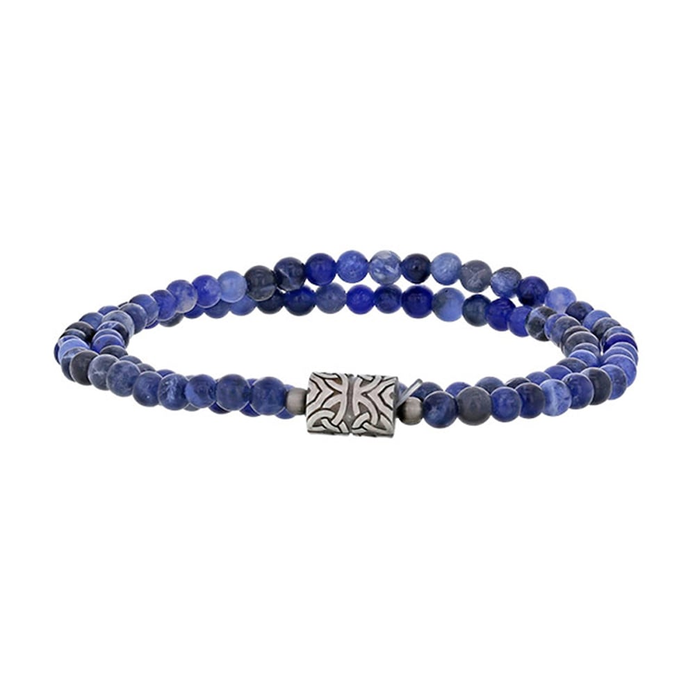 Bracciale in sodalite per lui – Ref. F01-628
