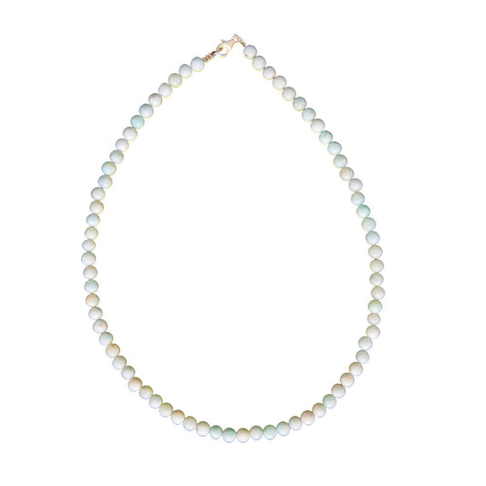 Collana in amazzonite – Perle sferiche da 6 mm