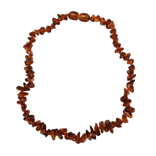 Collana in ambra Cognac – per bambino