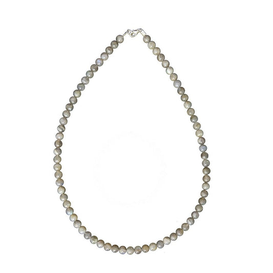 Collana in labradorite – Perle sferiche da 6 mm