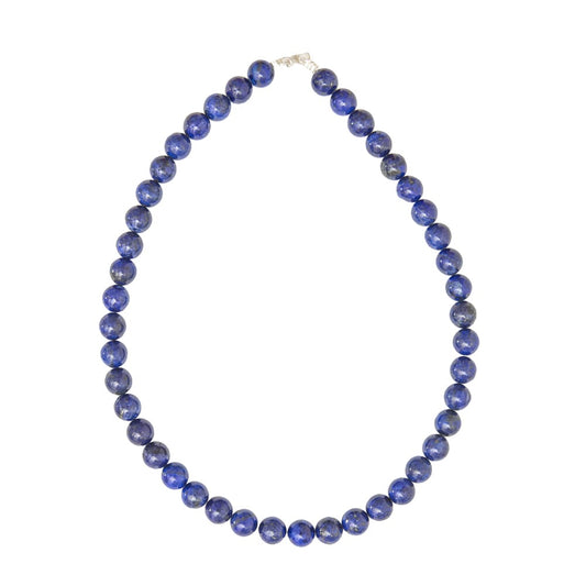 Collana in lapislazzuli – Perle sferiche da 10 mm