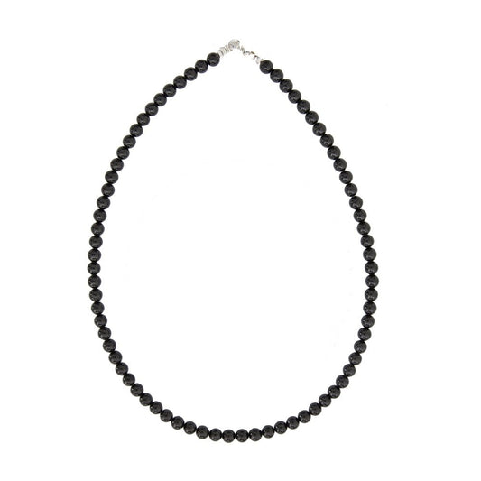 Collana in onice – Perle sferiche da 6 mm