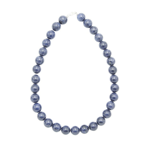 Collana in zaffiro – Perle sferiche da 14 mm