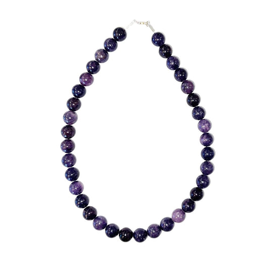 Collana in turchese d'Africa – Perle sferiche da 12 mm