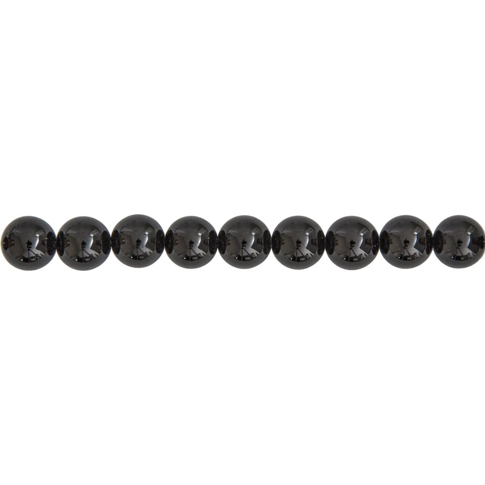 Filo di perle di onice – Perle sferiche da 10 mm