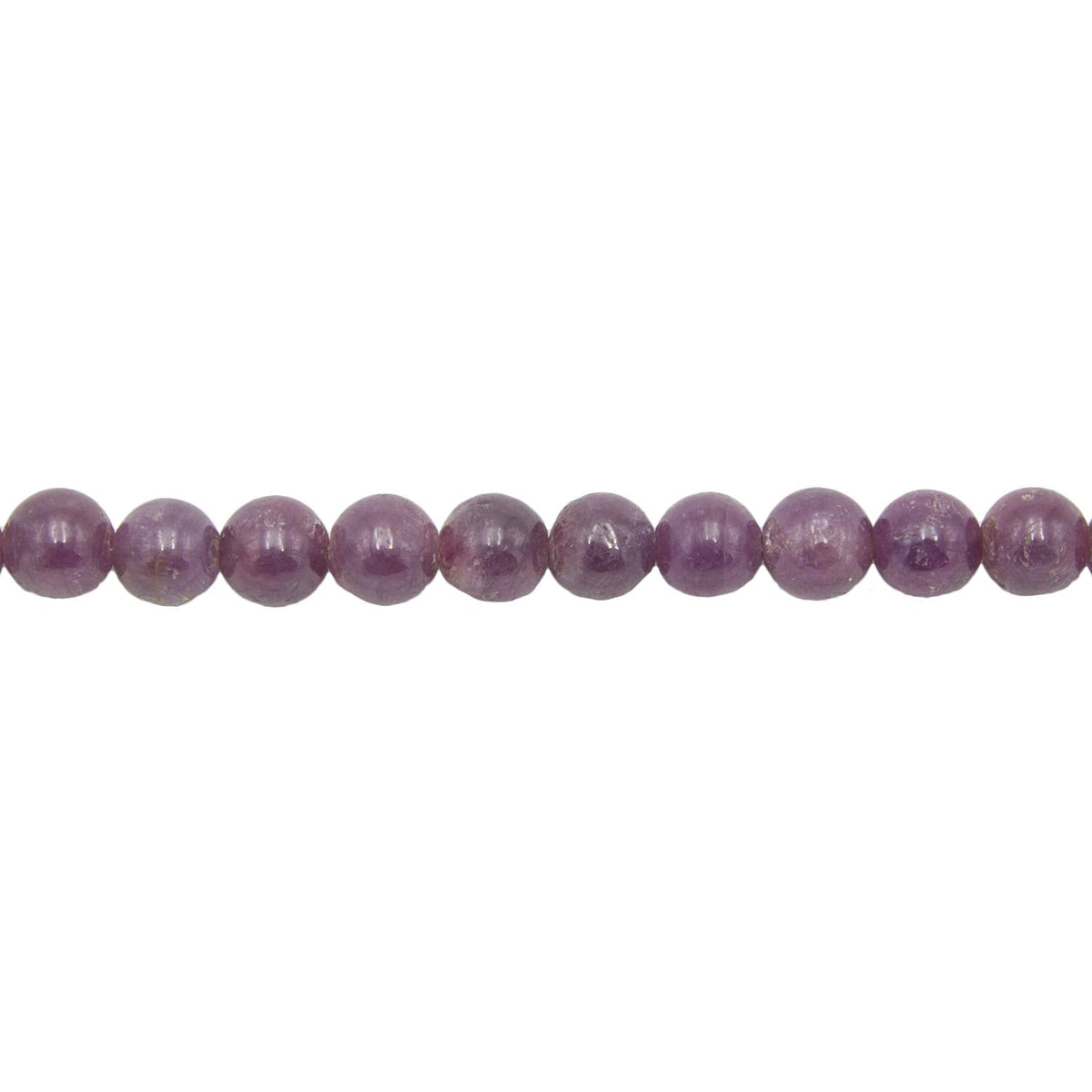 Filo di perle di rubino – Perle sferiche da 8 mm