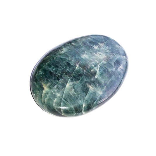 Ciottoli singoli di apatite verde