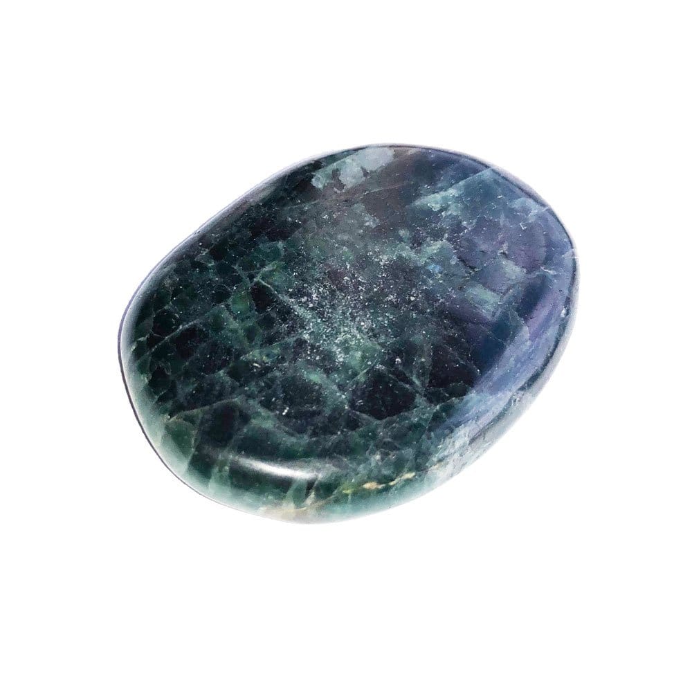 Ciottoli singoli di apatite verde