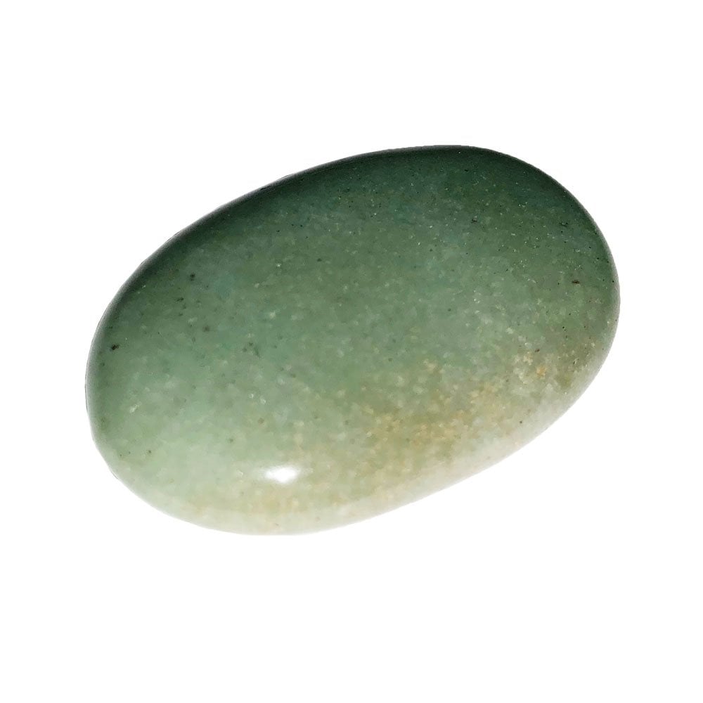 Ciottoli singoli di avventurina verde