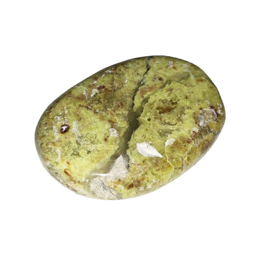Ciottoli singoli di opale verde