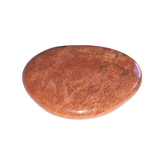 Ciottoli singoli di pietra di luna arancione