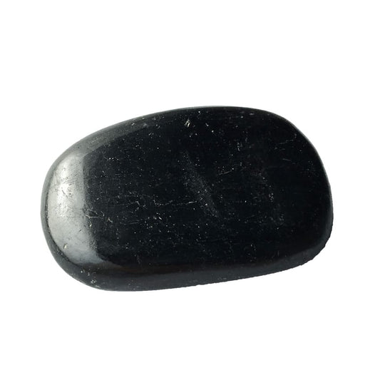 Ciottoli singoli di tormalina nera