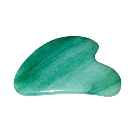 Gua Sha in avventurina verde