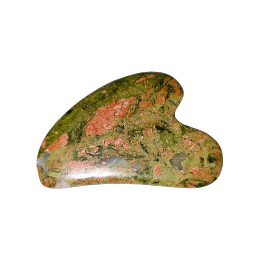 Gua Sha in unakite