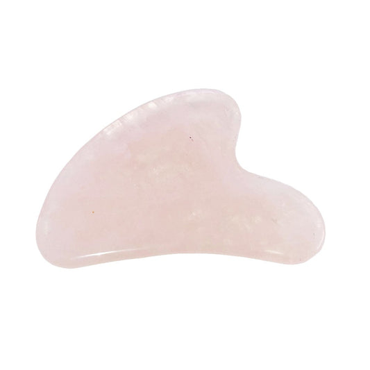 Gua Sha in quarzo rosa