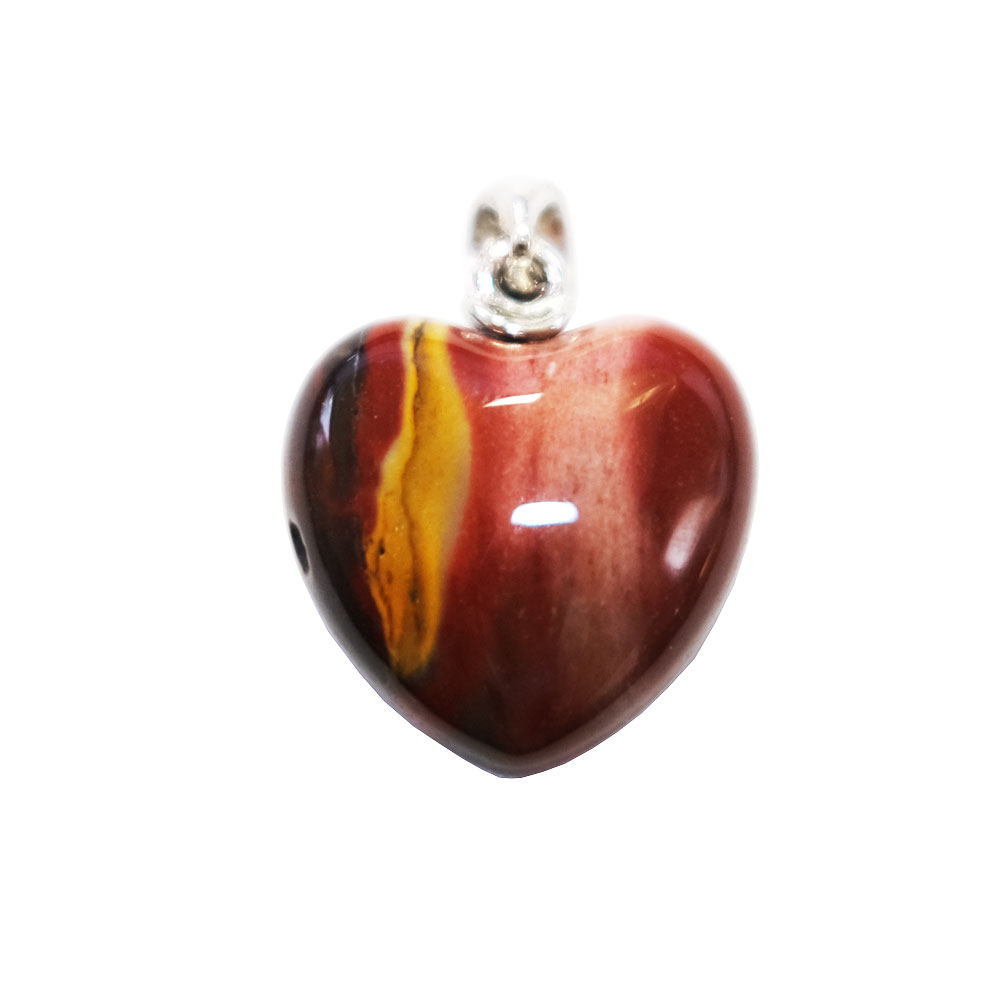 Ciondolo in Mookaite – Piccolo cuore