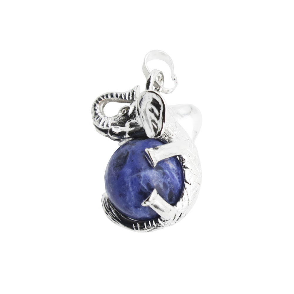 Ciondolo in Sodalite – Elefante