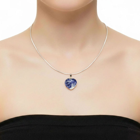 Ciondolo in sodalite – Cuoricino