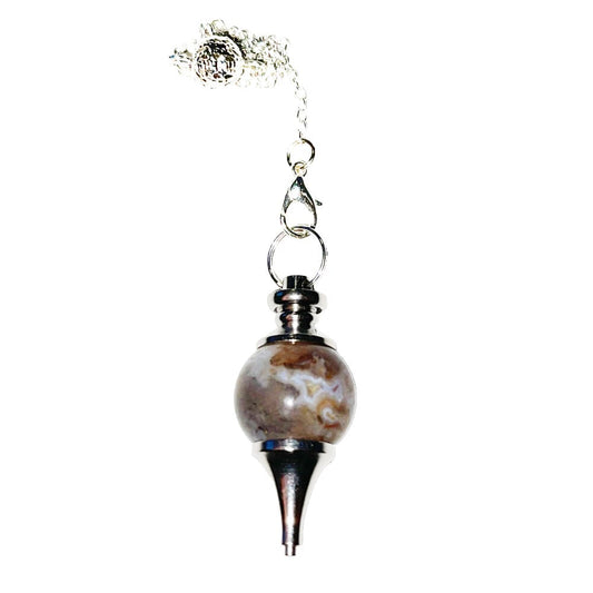 Pendolo in agata indiana – Sfera