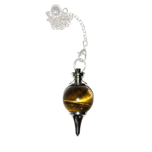 Pendolo in occhio di tigre – Sfera