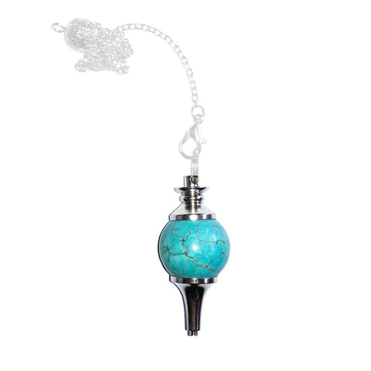 Pendolo in turchese stabilizzata – Sfera