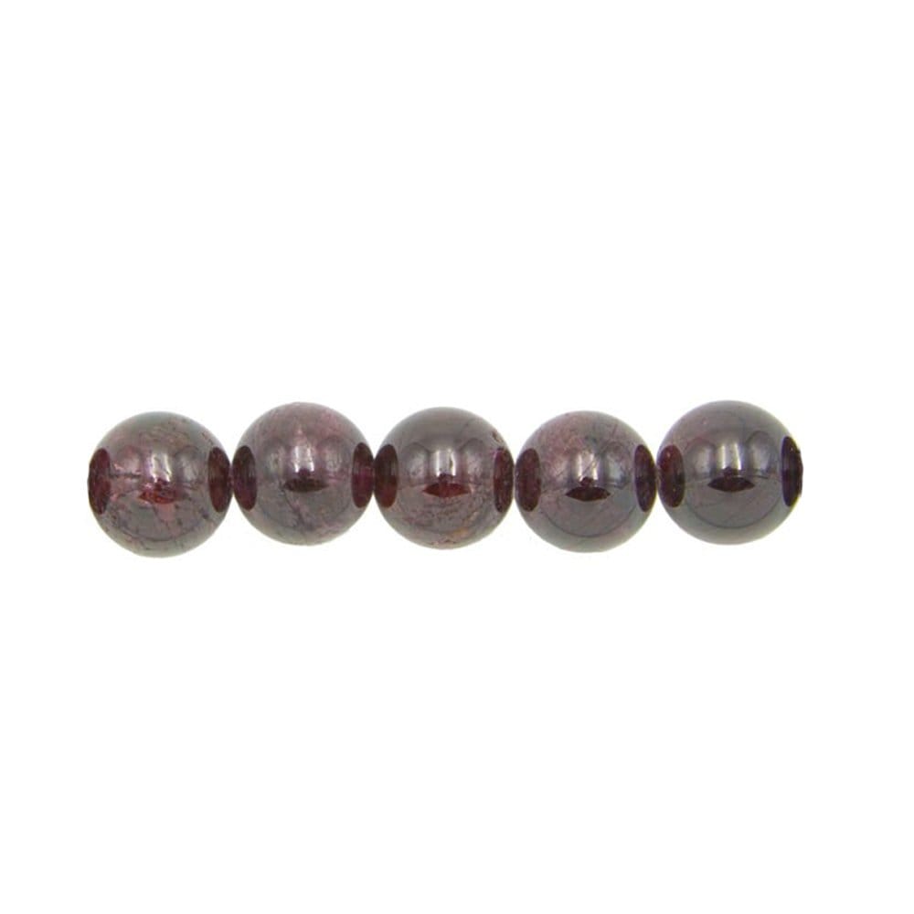 Perla di granato rosso – 10 mm